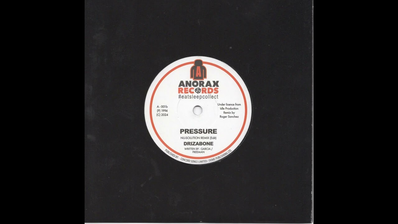 DRIZABONE - PRESSURE (Nu-Solutions Remix)