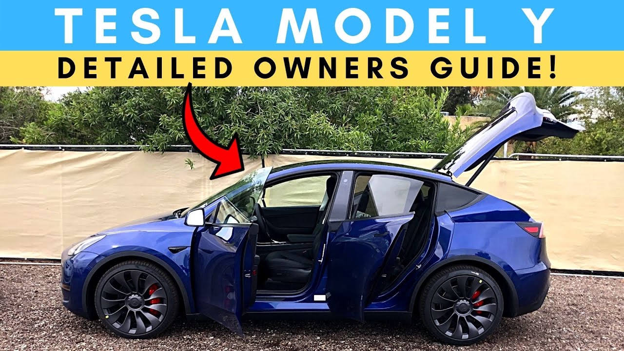 Tesla Model Y — ПОЛНОЕ руководство пользователя от Tesla!