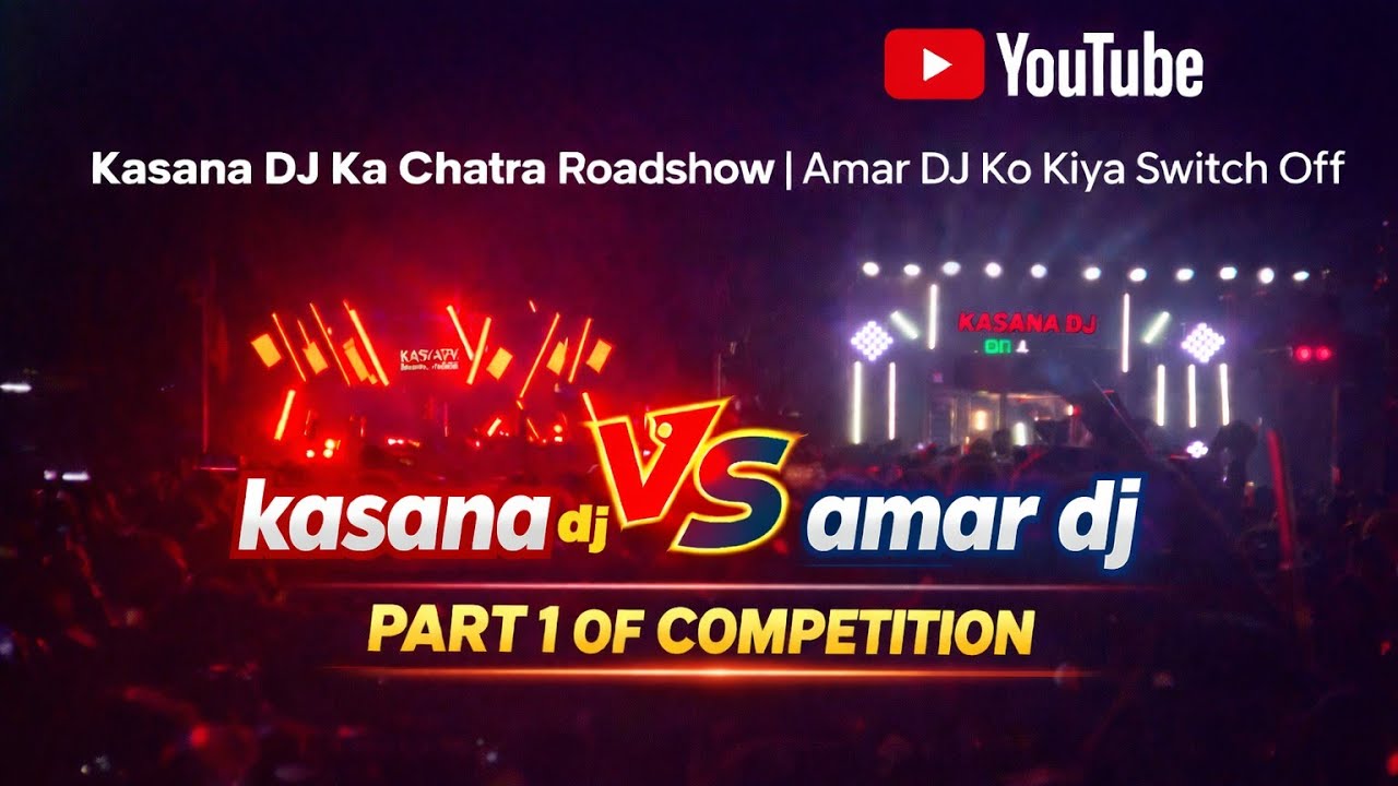 Kasana DJ ka Chatra Roadshow | Amar DJ ko kiya Switch Off | Full Public Reaction,🔊🎧❤️🔥🦁