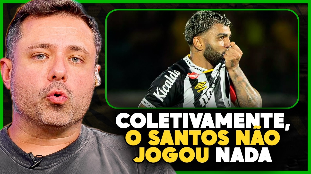 GABIGOL consegue EMPATE HEROICO, mas atuação do SANTOS preocupa!