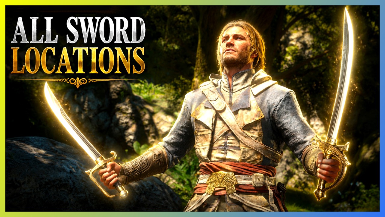 AC Black Flag Resynced: All Swords - Locations for all Cutlasses, Rapiers & Pistol Swords
