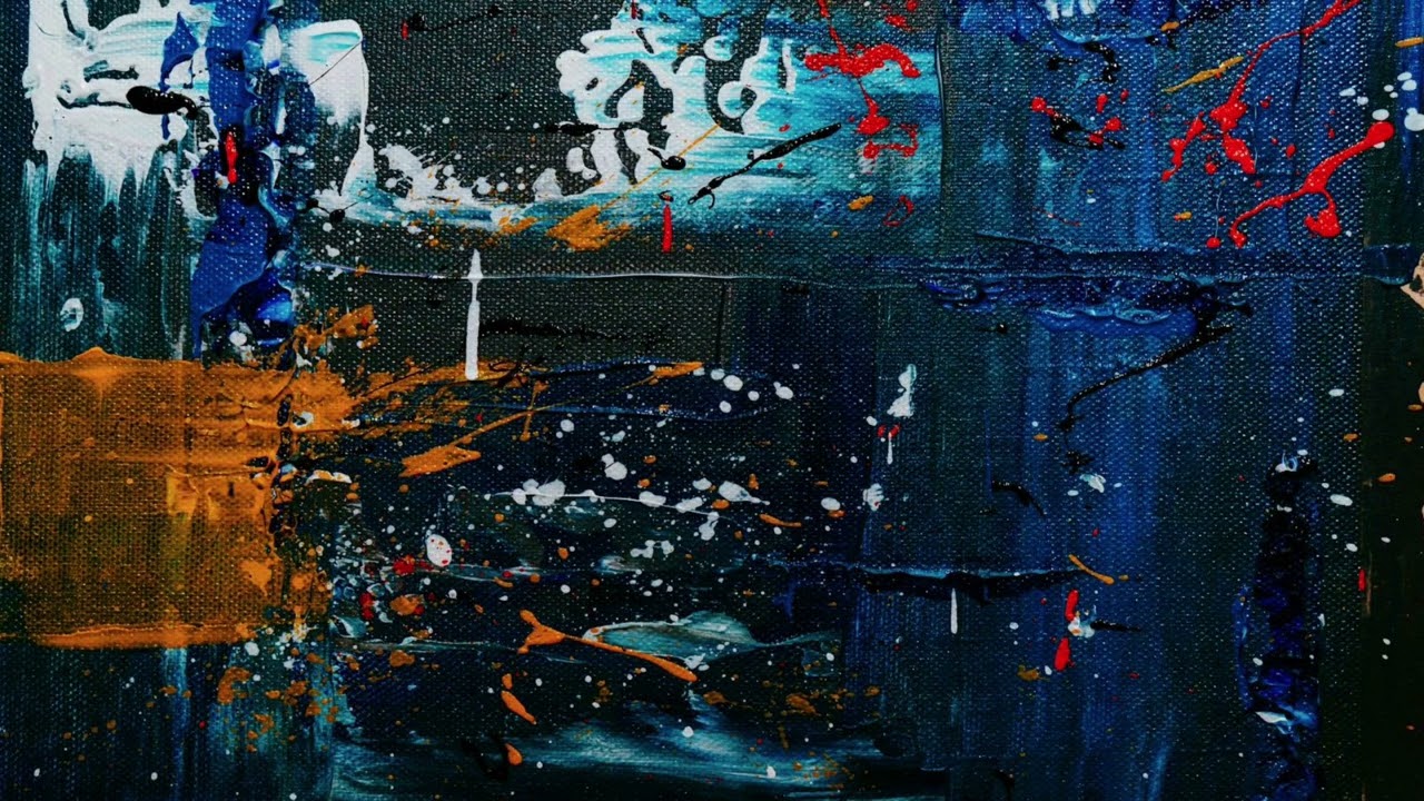 Abstract Art for 1 Hour | Art Abstrait 1 Heure | Relaxing Modern Painting 4K – Hour Abstract TV