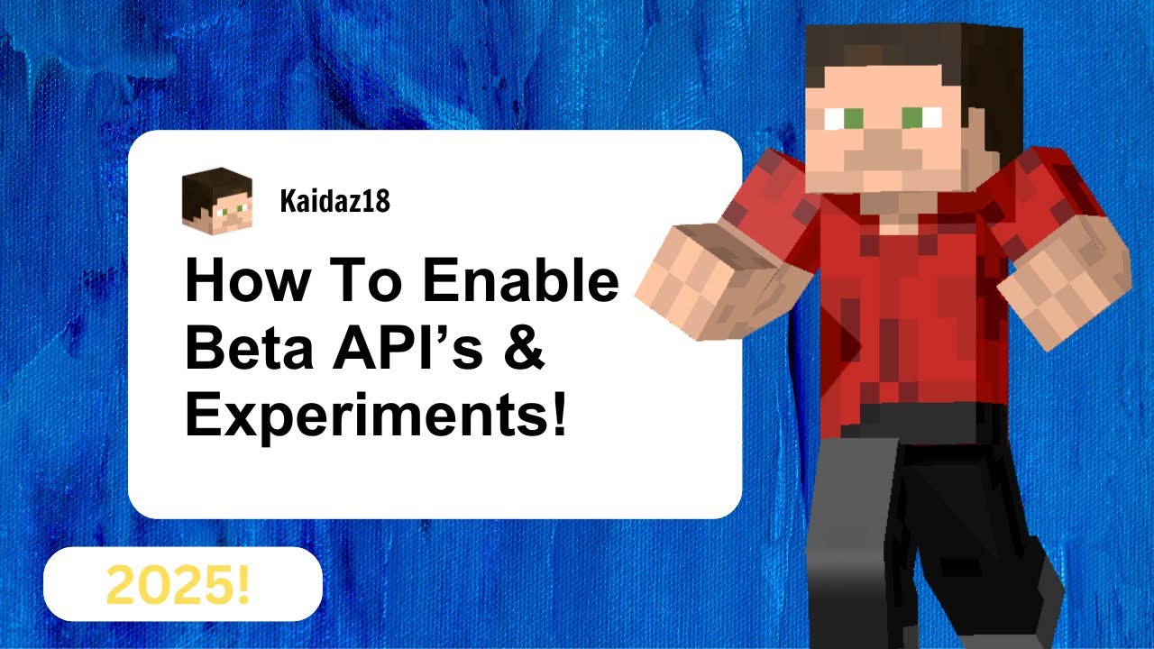 The best way to enable experimental features in Minecraft Education Edition!