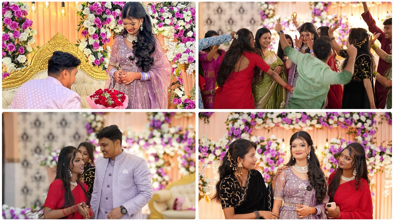 @Priyamitra93 didir engagement e ki ki korlam | Gungun di কে naagin লাগছিলো ? 