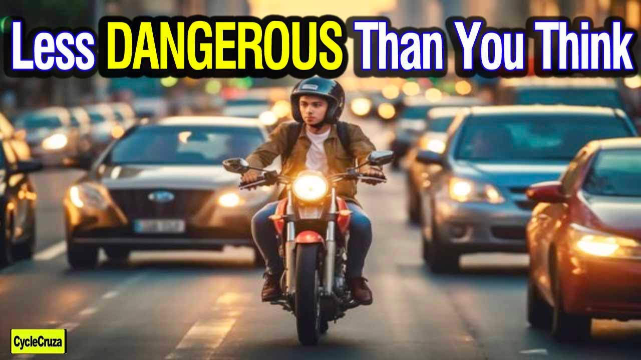 Why Motorcycles Are SAFER Than You Think (Can Be SAFER Than CARS!)