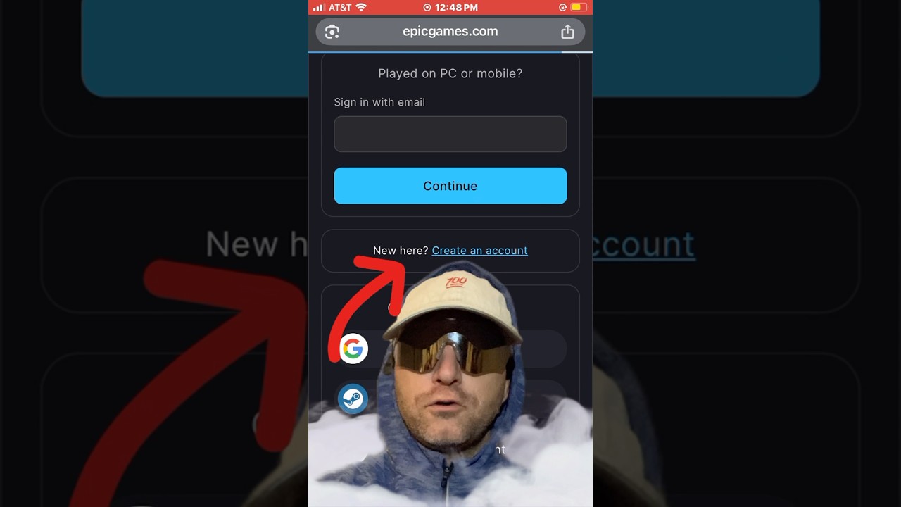 How To Create An Epic Games Account (EASY!)