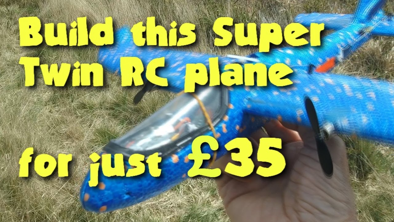 Lidl Mini TWIN Chuck Glider RC conversion - FULL BUILD BLOG + parts list  #Lidlglider