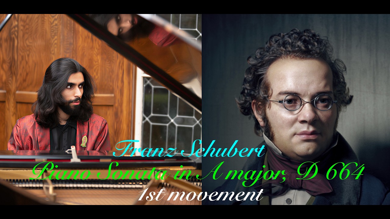 Schubert Sonata in A Major D664 - 1st mvt by Milad Yousufi