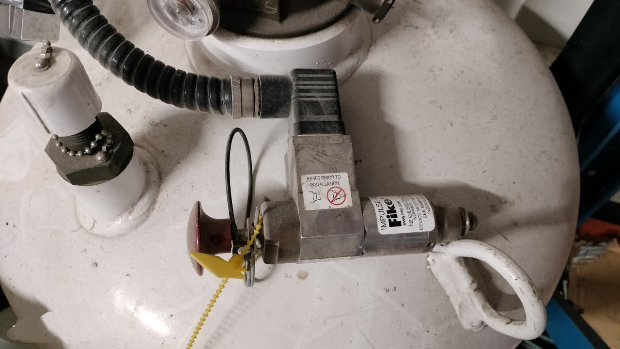 How To Solenoid reset FM200 System#fm200  #firealarm