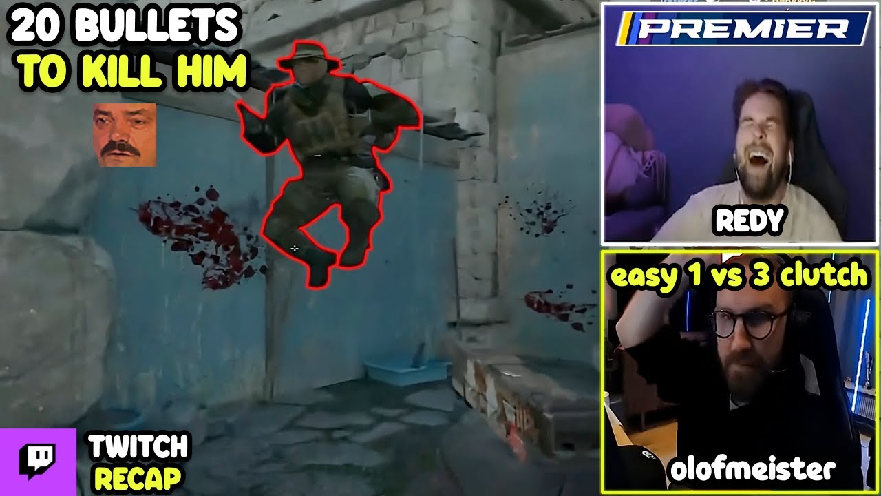 1 VS 4 NINJA DEFUSE IN PROFESSIONAL MATCH? OLOFMEISTER EASY 1 VS 3 CLUTCH! || CS 2 TWITCH HIGHLIGHTS