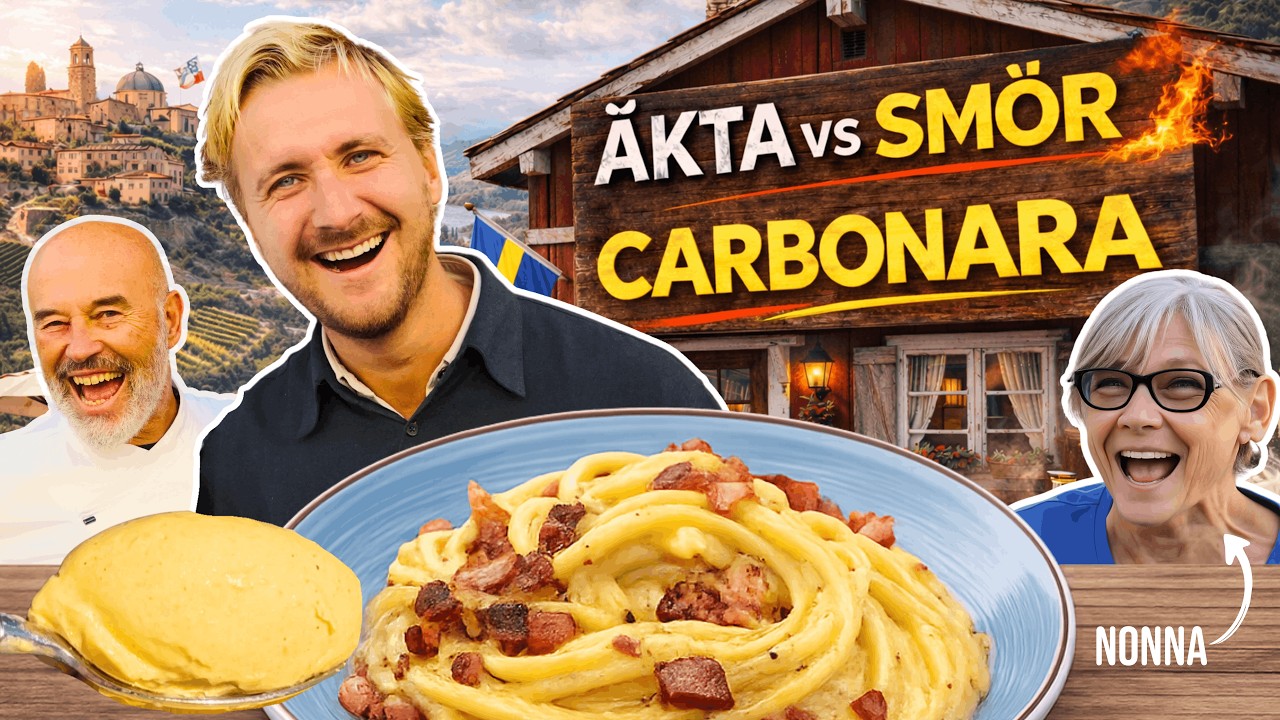 Är smör i carbonara en katastrof? Italienare testar