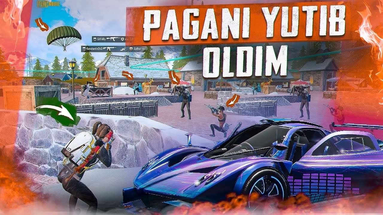 😱PAGANI MOSHINASI UCHUN CHELLENJ BAJARDIM|🔥SUPERKAR ENDI MENIKI