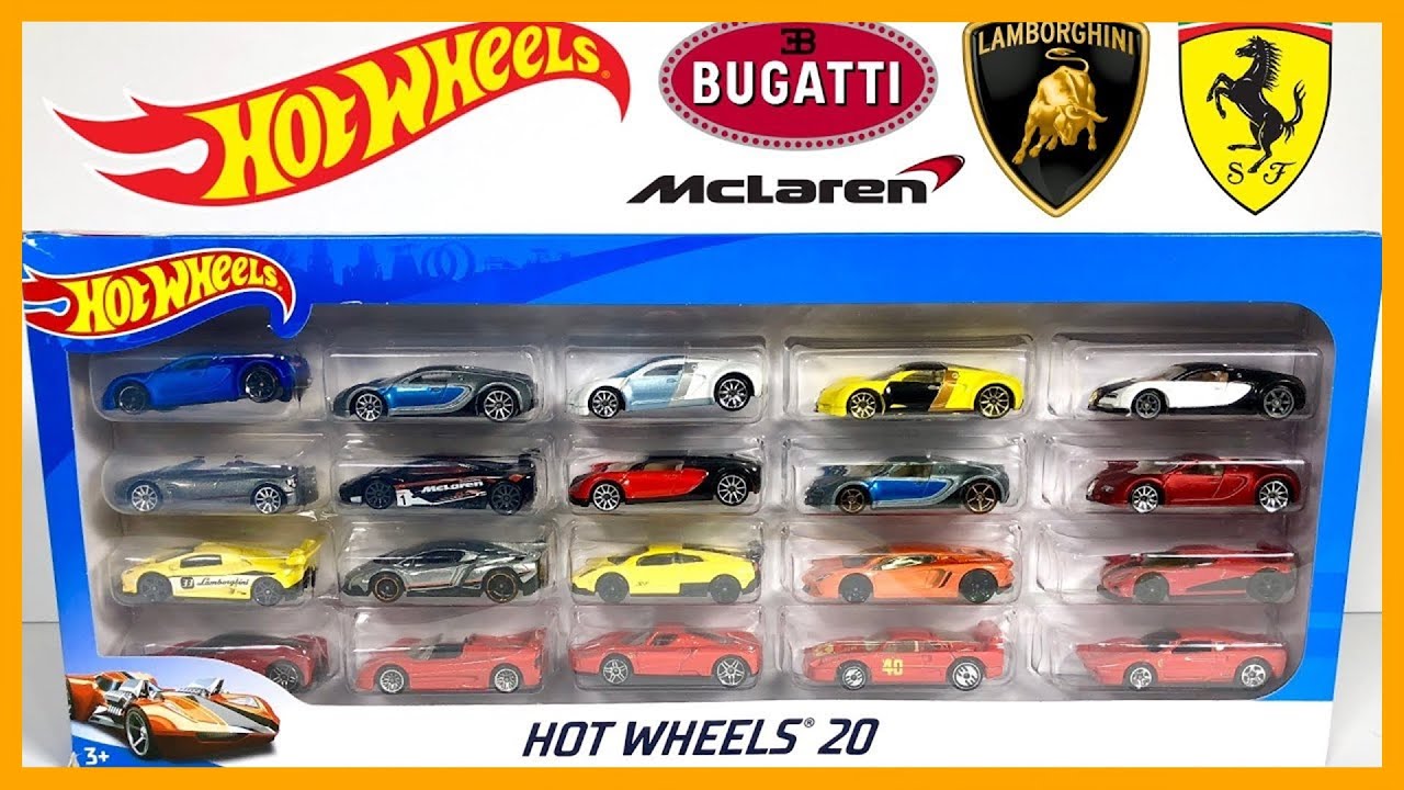 HOT WHEELS HYPER CAR EXOTICS 20 PACK