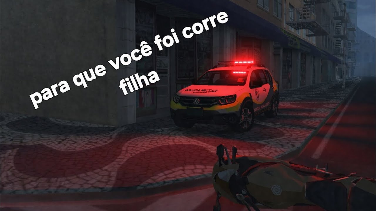 Foi corre e se deu mal