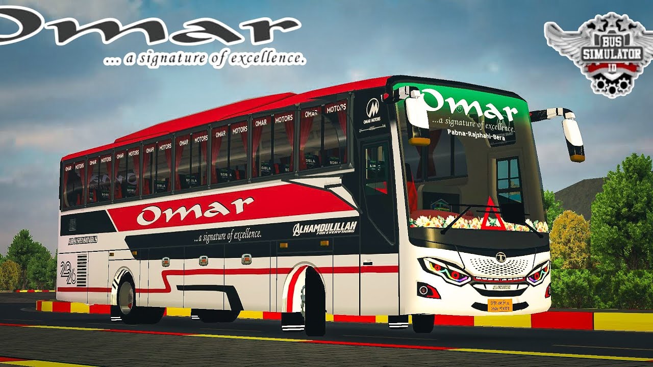 Release ♻️ OMAR ENTERPRISE ♻️ TATA ♻️ JETBUS SKIN ♻️ Free Download ✅ Relaxing Driving ♻️