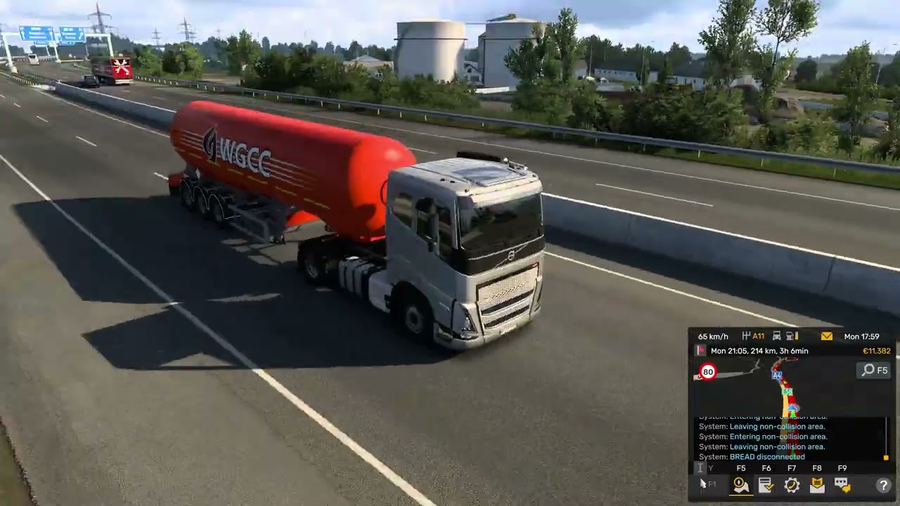 ETS2 Delivery from Bratislava to Linz