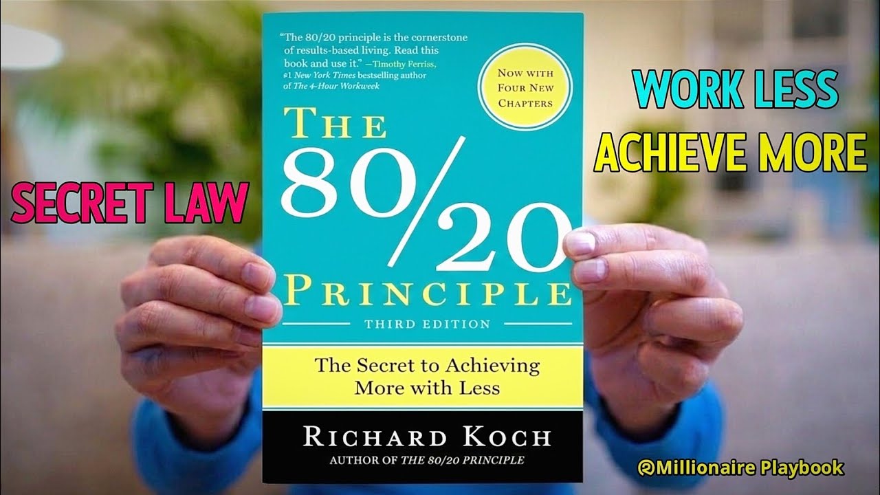 The 80/20 Principle That Can Change Your Life Forever | Audio book