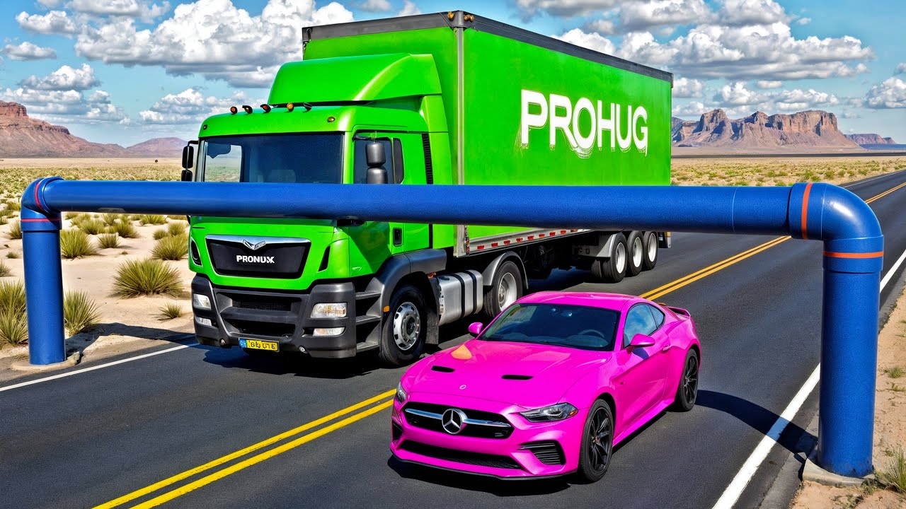 Cars vs Pipeline Trap #3 - BeamNG.drive Fails & Crashes 2025!