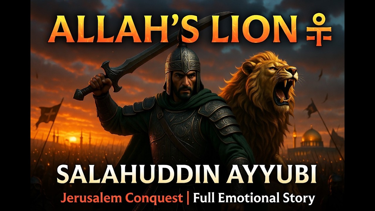⚔️ Allah's Lion – Sultan Salahuddin Ayyubi | Jerusalem Conquest Full Story | #lionofallah #alaqsa
