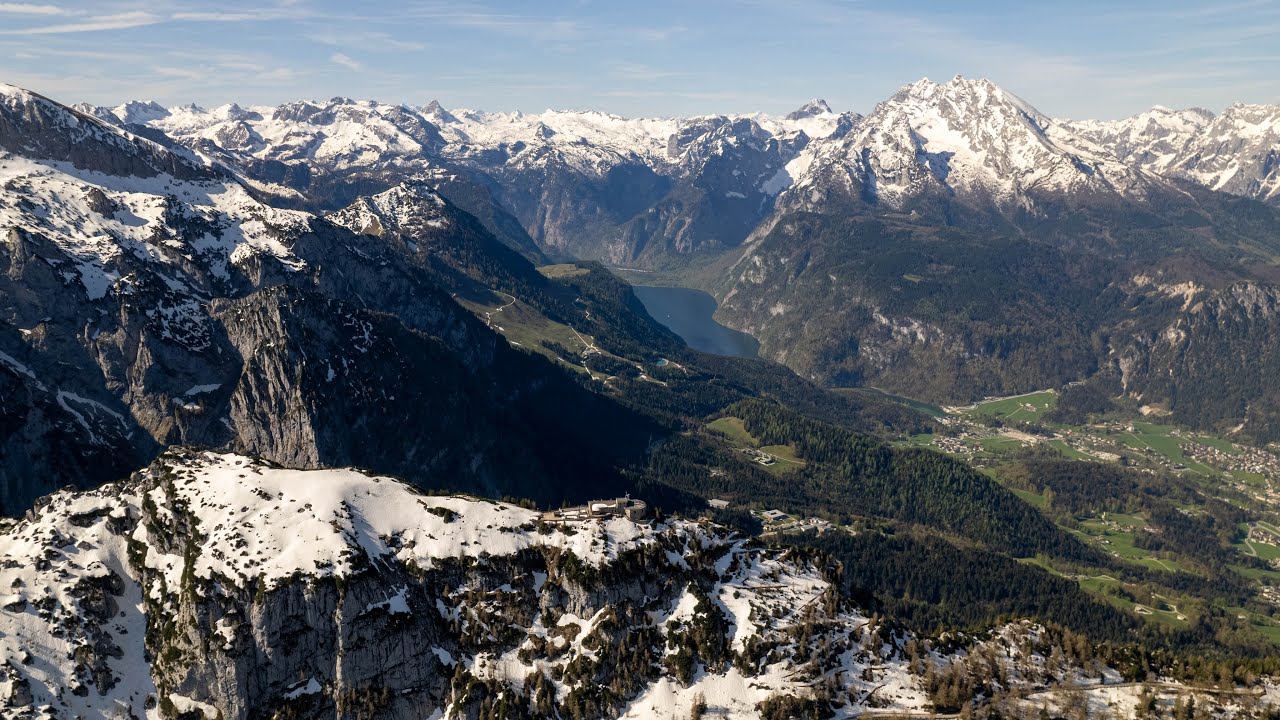 Kehlsteinhaus 1.838m - Historic Residence in the German Alps // Drone Footage