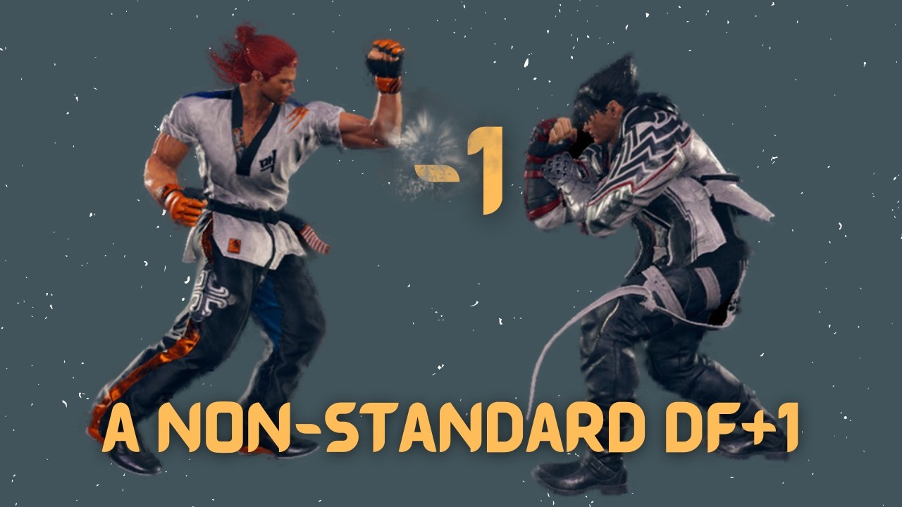 Hwoarang's DF+1 is different from most of the Cast