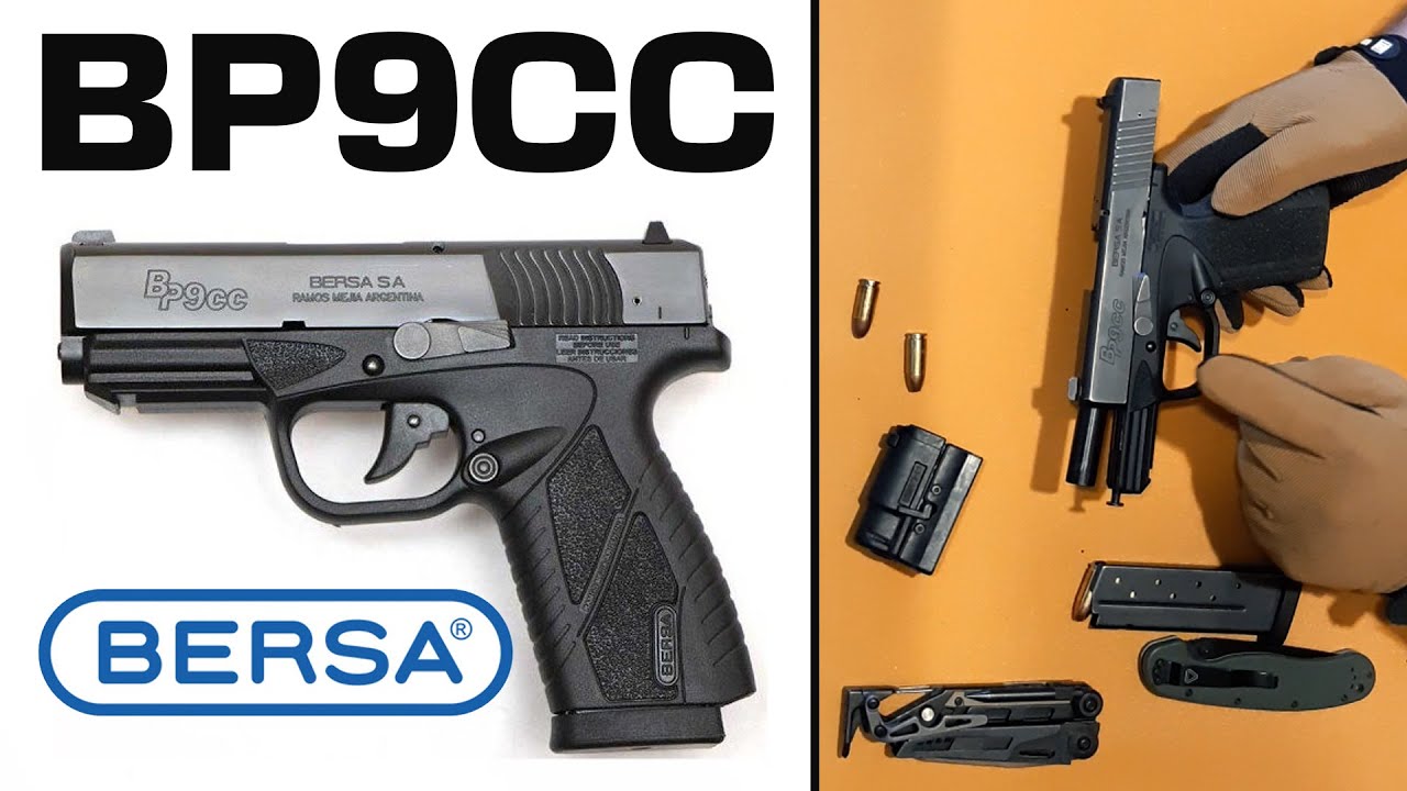 BERSA BP9cc el arma Argentina
