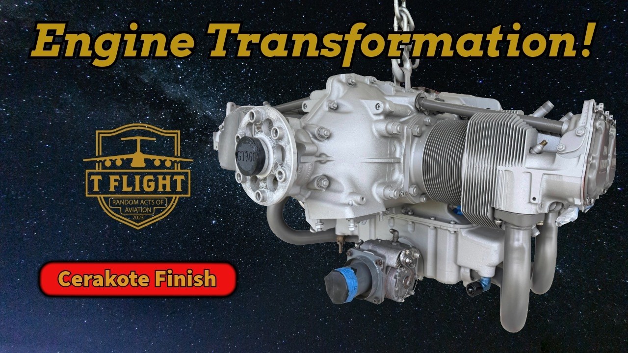 RV-8 Engine Transformation: Dry Ice Blasting & Cerakote Finish | Episode 169