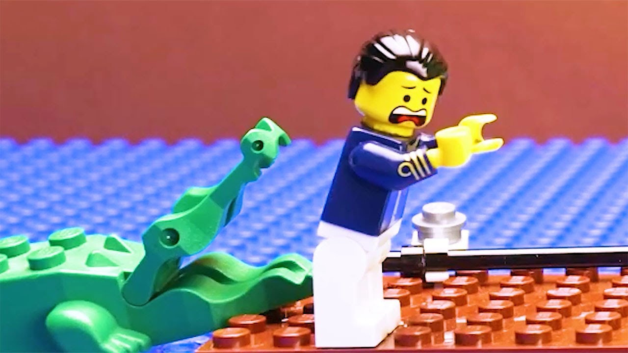 Lego vacation desaster  - Lego stopmotion video