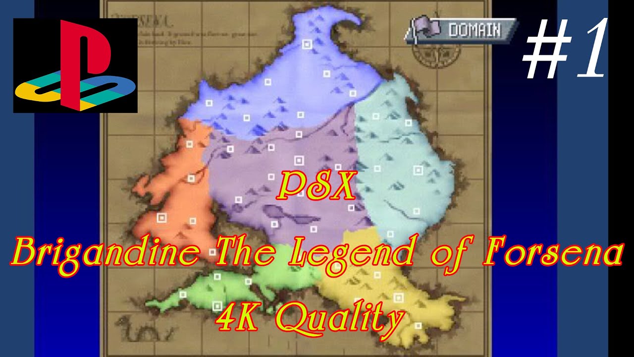 [PSX][4K] BRIGANDINE THE LEGEND OF FORSENA - THE LANCE #1