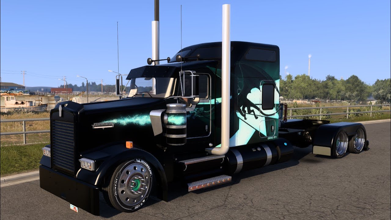 American Truck Simulator / Kenworth W900 Long and Lowered Part 61 / Let's Play