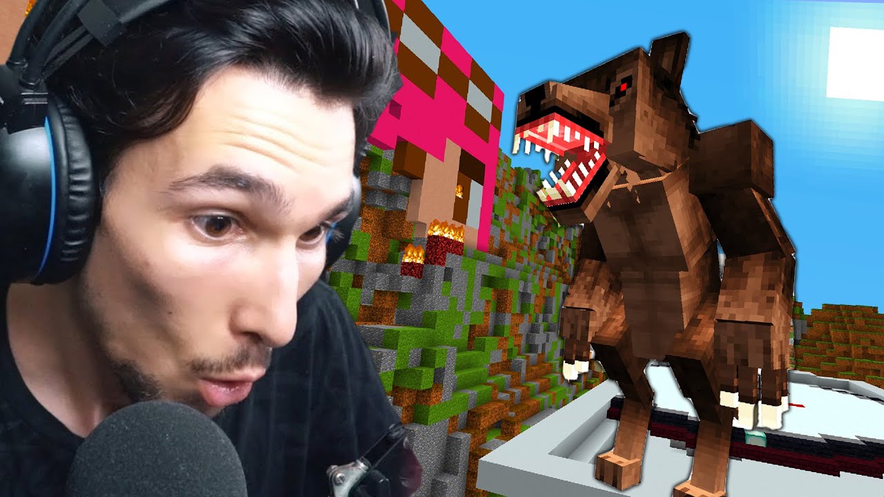 UN LUPO MANNARO HA DISTRUTTO LA CITTA' su MINECRAFT?! | Vita In Città