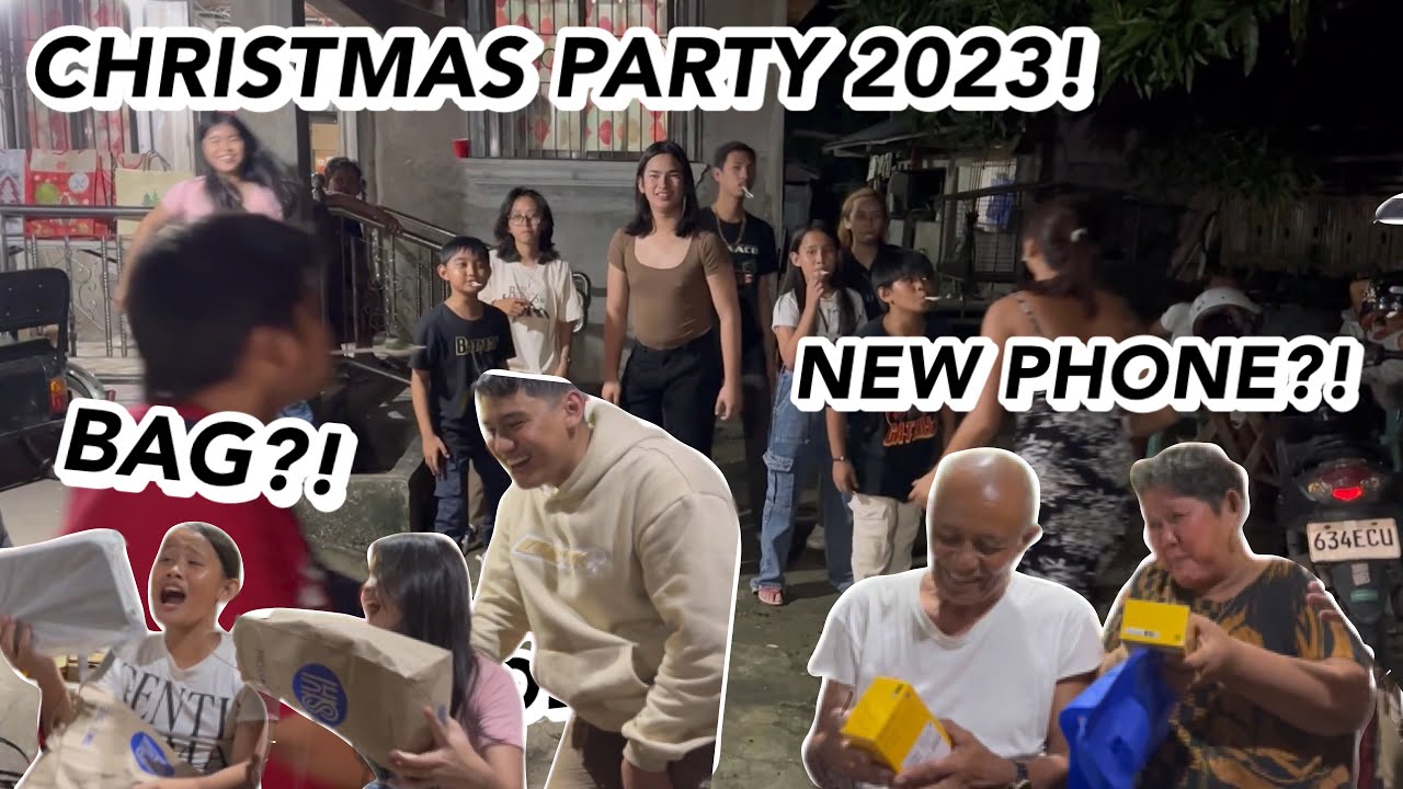 CHRISTMAS PARTY 2023!! (ANG SAYA!) | Grae and Chloe