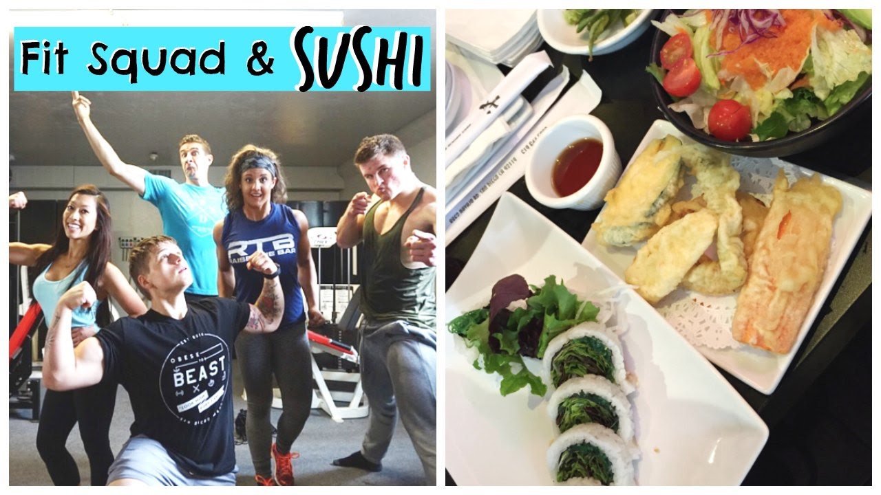San Diego Squad | Glutes & Sushi