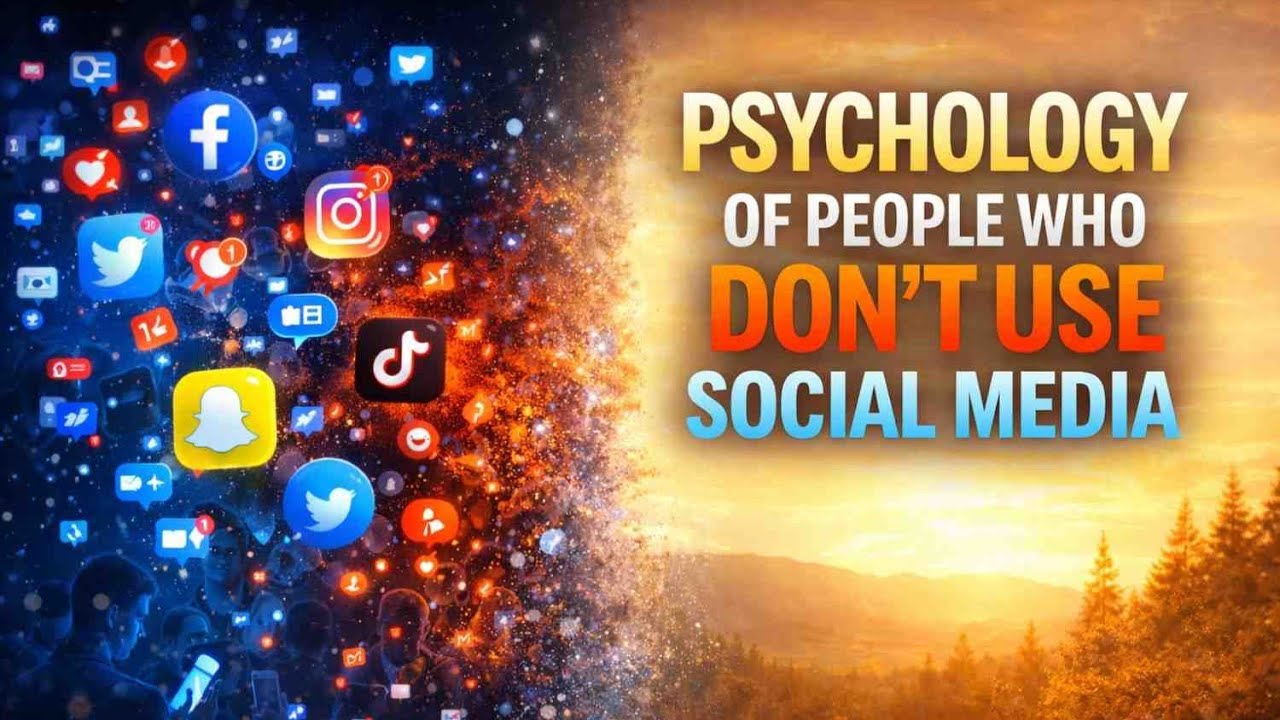 Psychology of People Who Don't Use Social Media