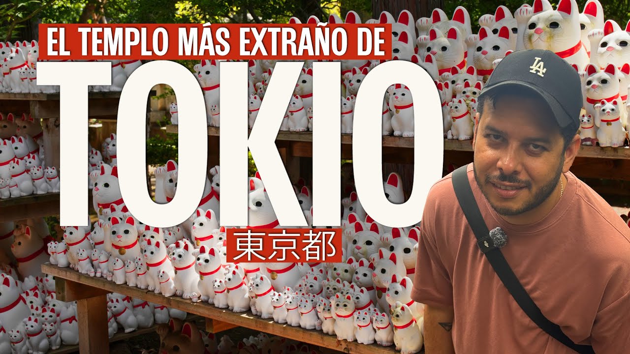 El templo del GATO DE LA SUERTE en Tokio 🐱⛩️ | Gotokuji