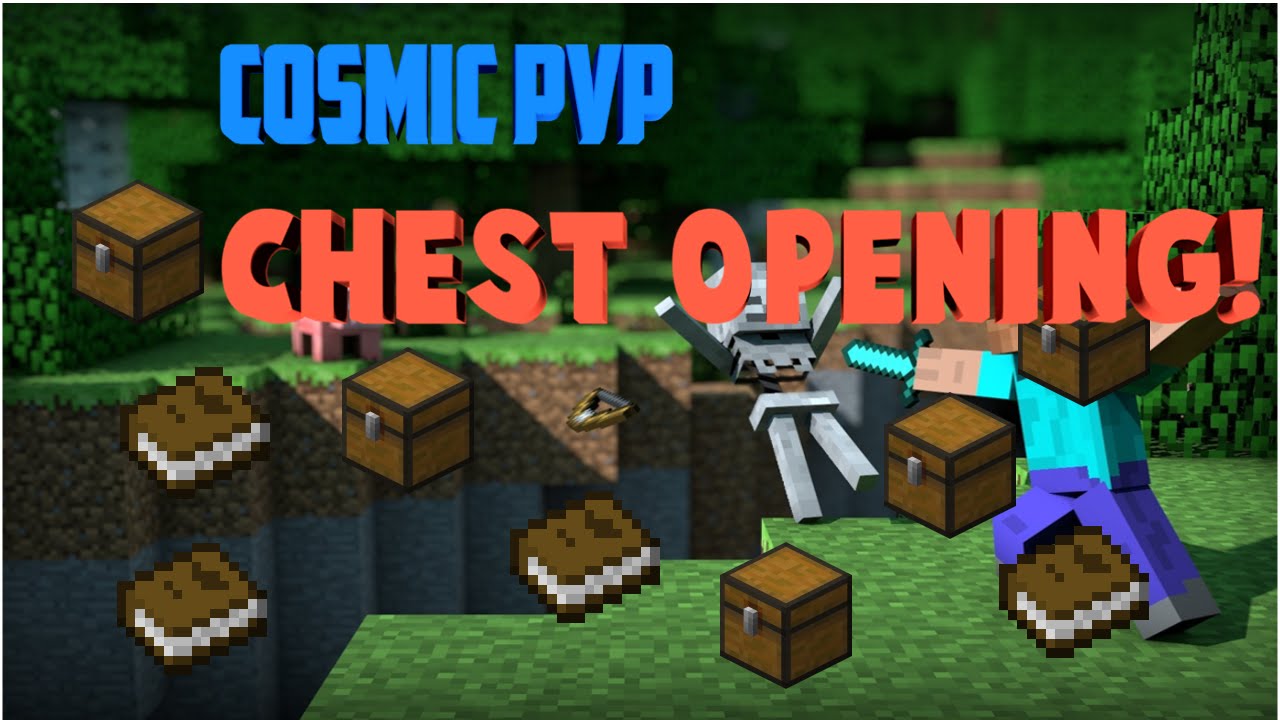 Minecraft [CosmicPvp] Crate Opening   1