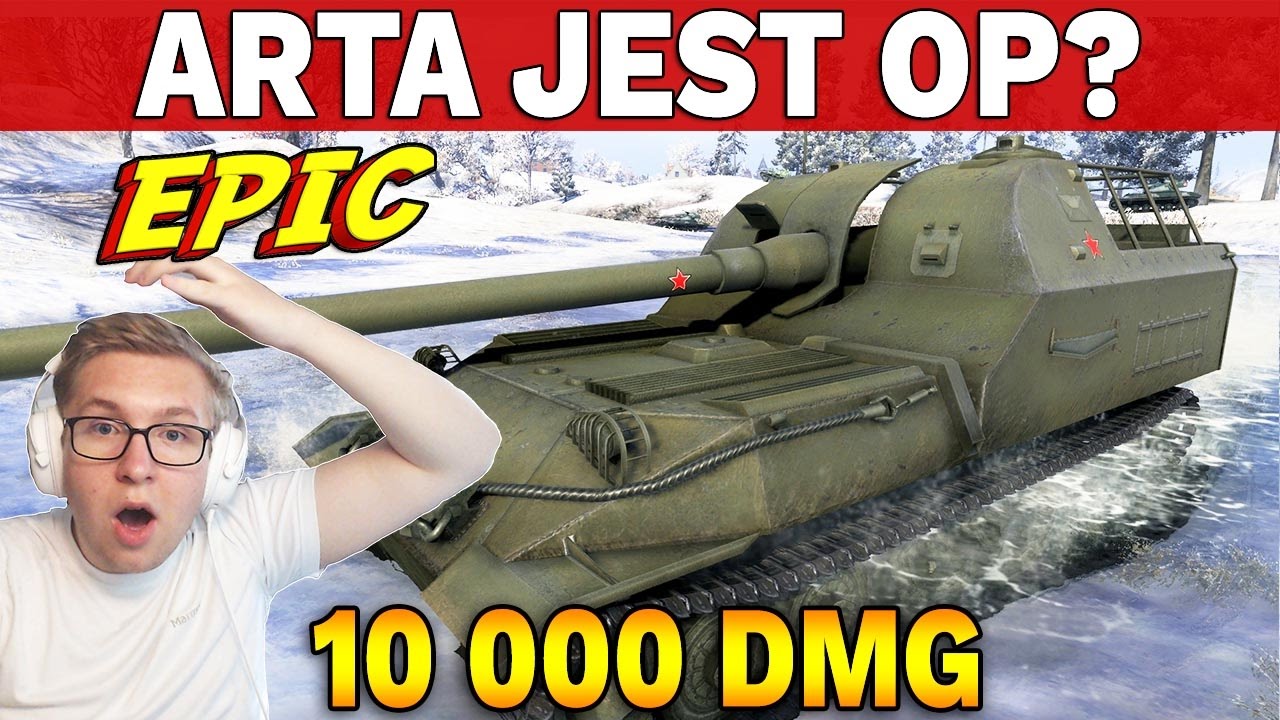 ARTA JEST OP? - 10 000 dmg na Object 261 - World of Tanks