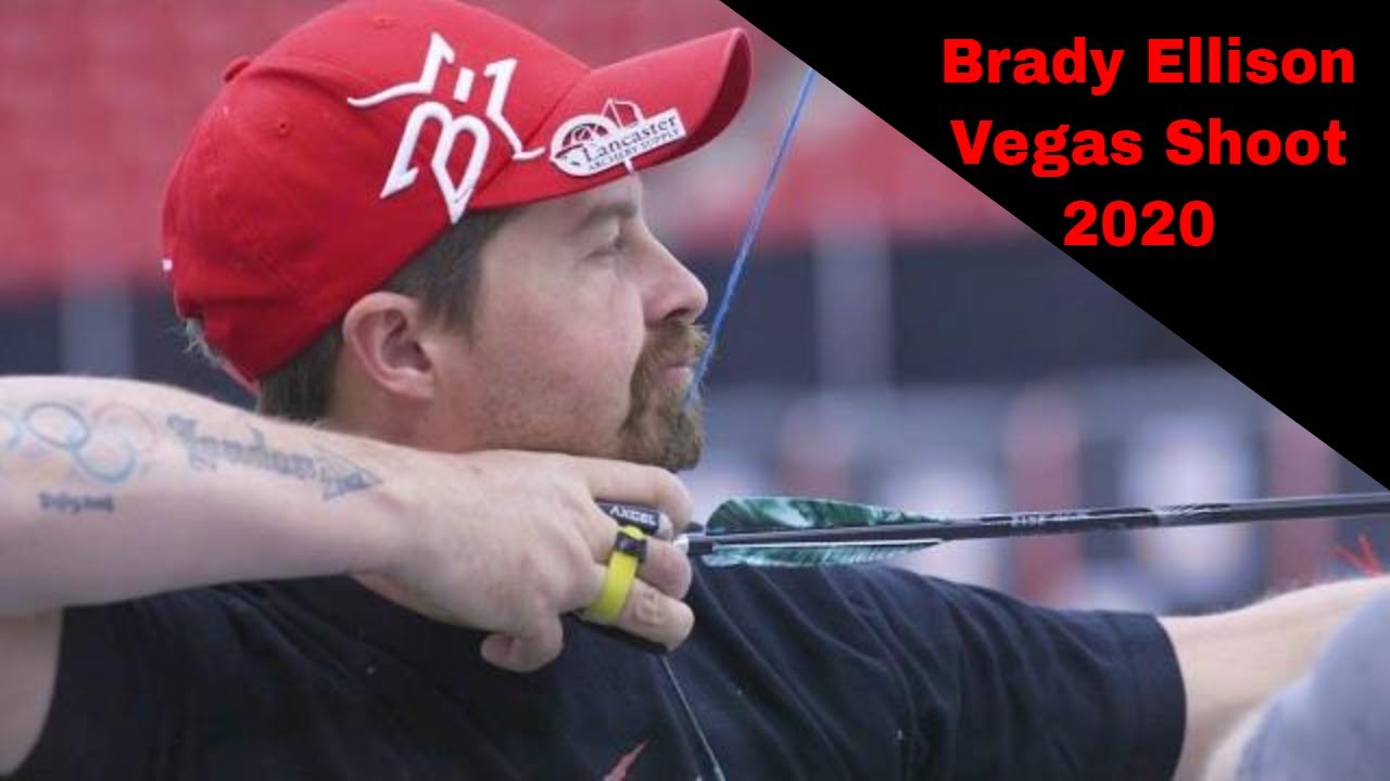 Brady Ellison Release Up Close Vegas Shoot 2020 Slow Motion 900 Olympic Recurve