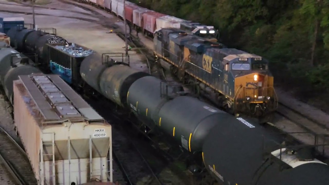Csx Intermodel Train Part. 4
