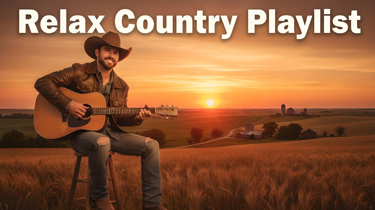 Tranquil Country Vibes | Acoustic Guitar Melodies for Sunset Scenes