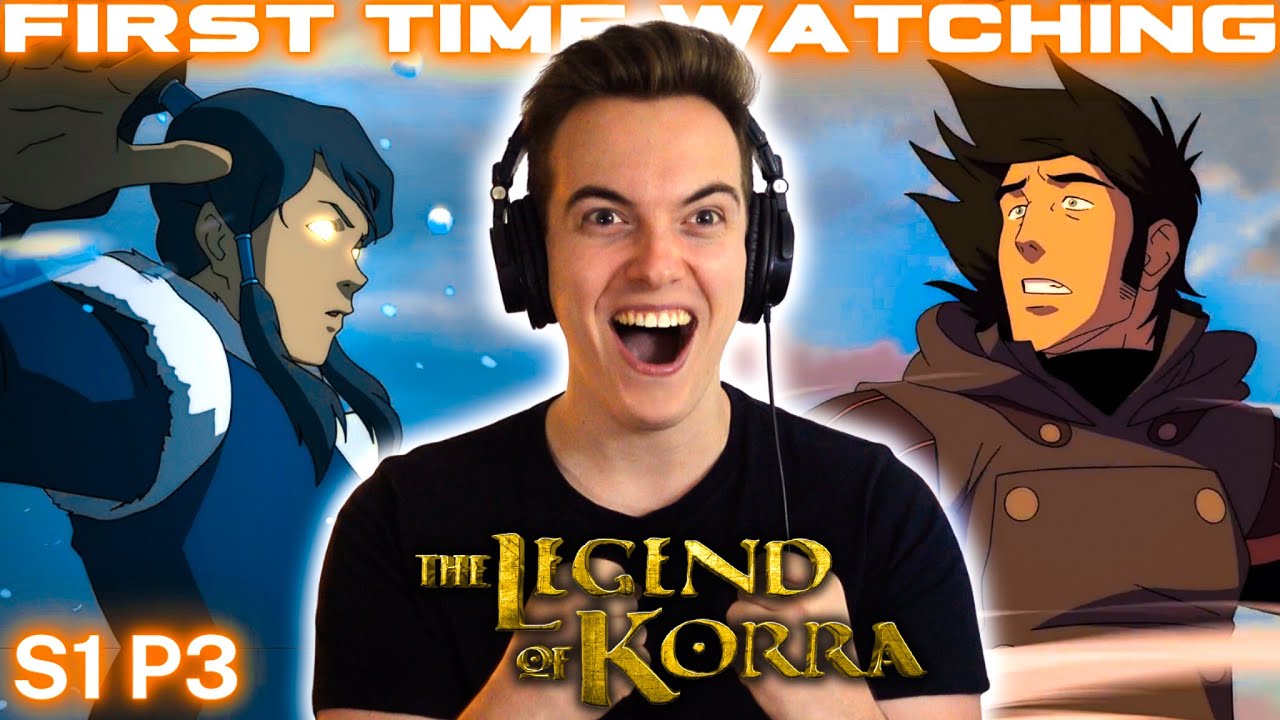 *SHE DID IT!!* The Legend of Korra S1 Ep: 9-12 | First Time Watching | (reaction/commentary/review)