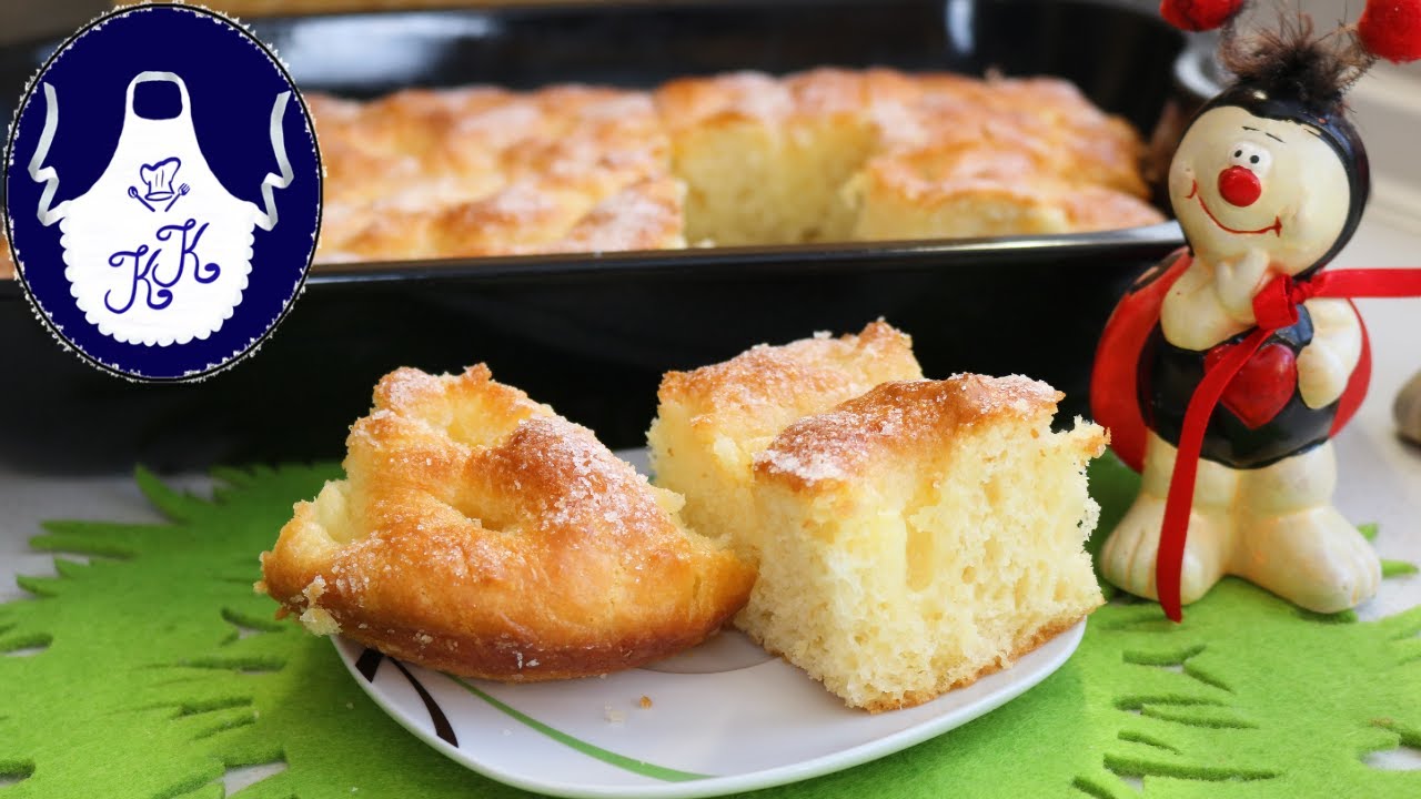 Zuckerkuchen - Rezept aus meiner Heimat, fluffig wie eine Watte