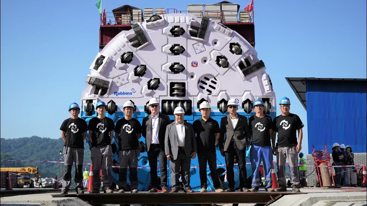 Robbins Double Shield TBM overcomes Mountainous Terrain at Nepal's Sunkoshi Marin Project