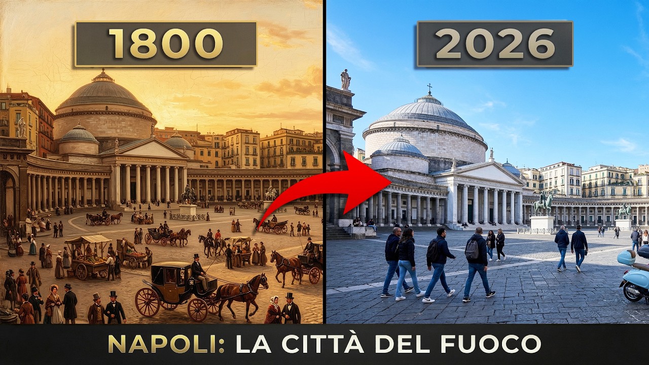 Napoli 1700 vs Oggi | Tra Fuoco e Acqua