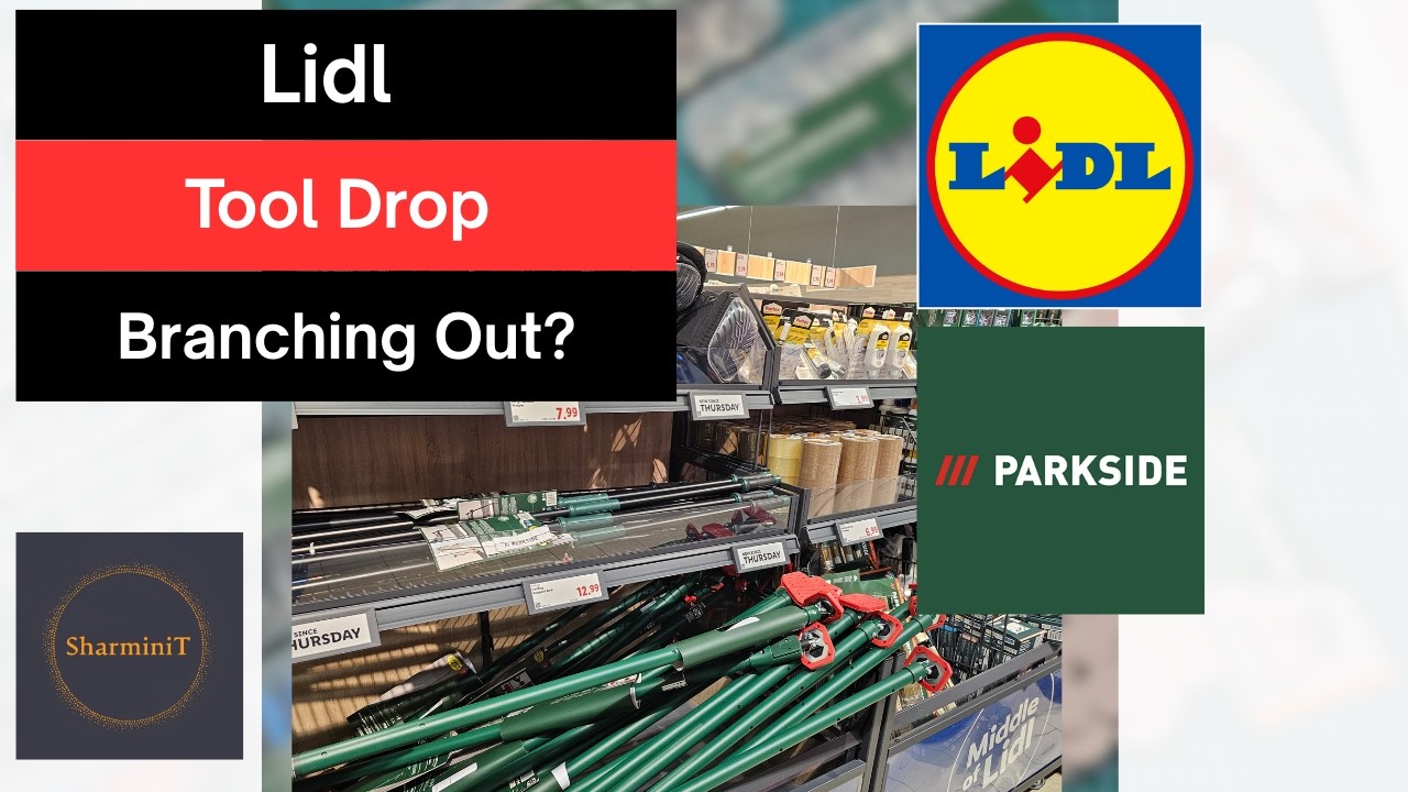 Lidl Tool Drop - Parkside Branching out or dead roots? you decide....