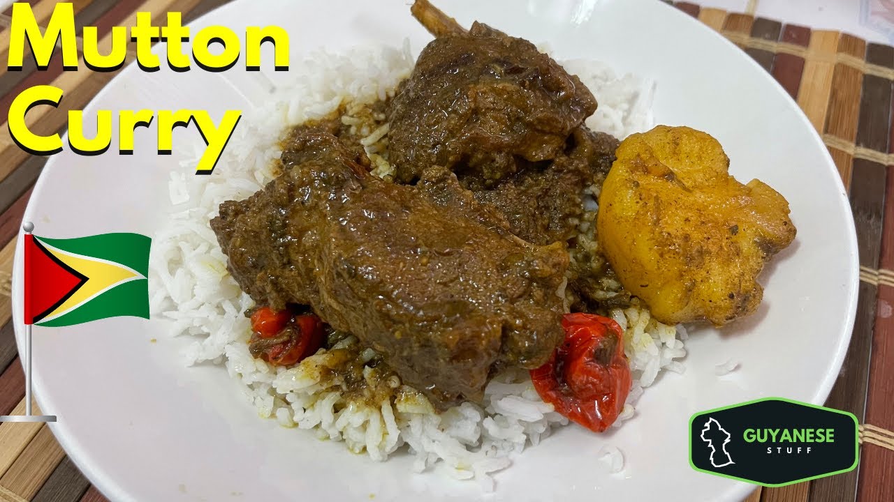 Tasty Guyanese Mutton (Lamb) Curry