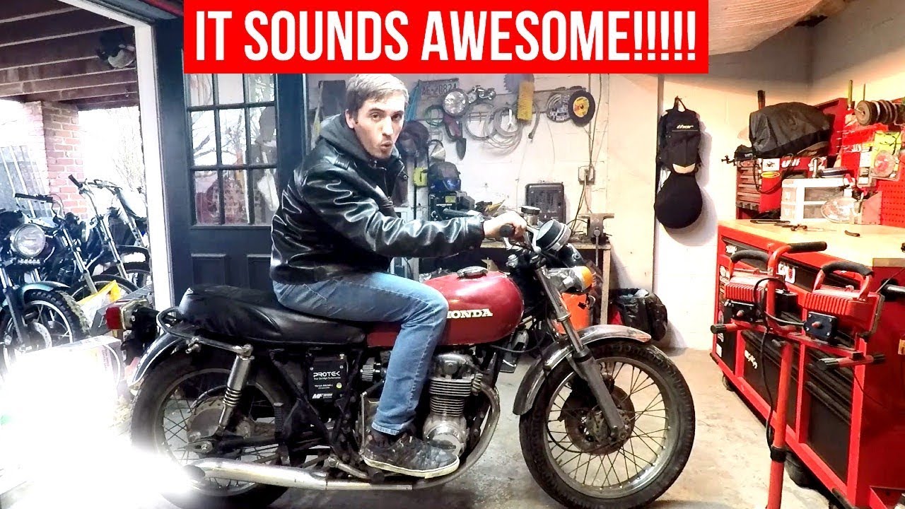 I Got The Honda CB500 Running On All Four Cylinders! | IT SOUNDS AWESOME!
