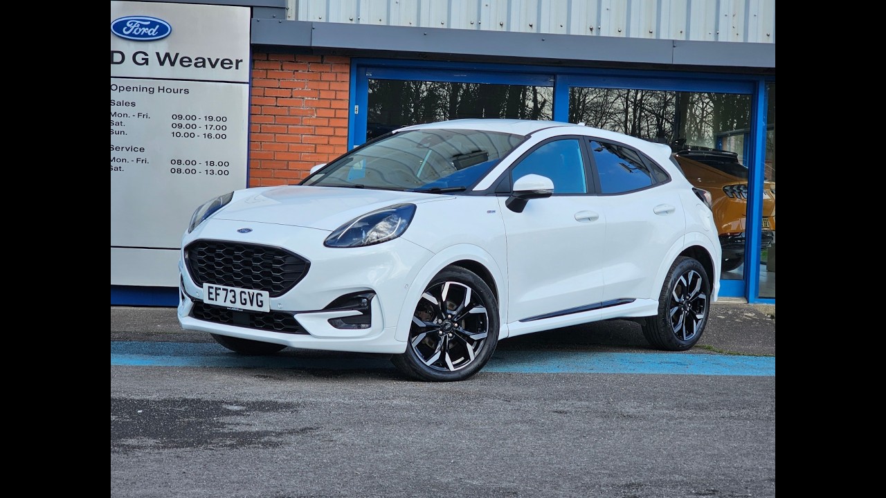 Видеообзор нашего Ford Puma ST Line X в цвете 