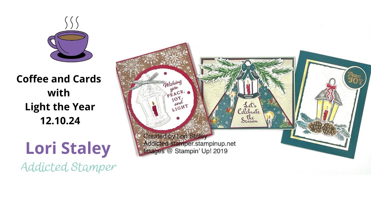 Coffee and Cards Light the Year bundle from Stampin' Up!