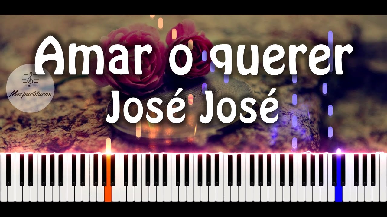 Jose Jose - Amar y querer Piano Cover